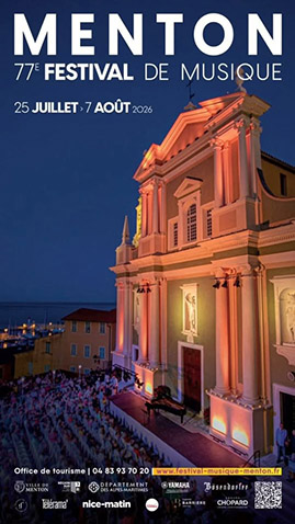 Festival de Musique de Menton 2026